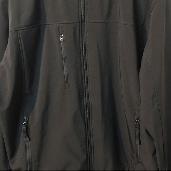 PORT AUTHORITY & Glacier& Soft Shell Jacket Fleece Lined CowboyUp on the Back - Picture 6 of 10